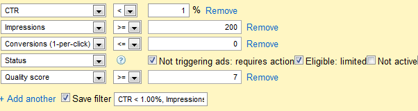 The Ultimate AdWords Filter for Optimizing Your PPC Account