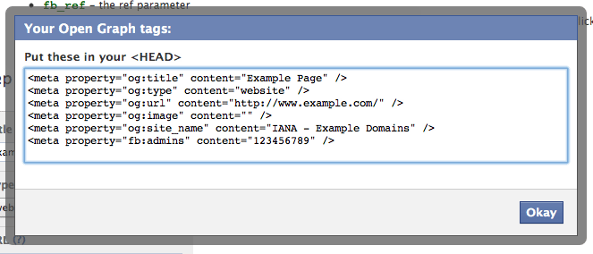 Open Graph Tags